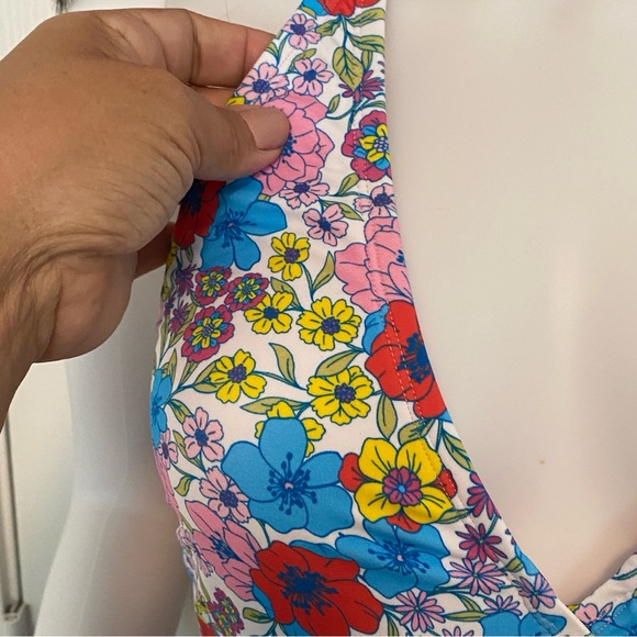 Draper James RSVP Floral Halter Swim Dress - Picture 7 of 15